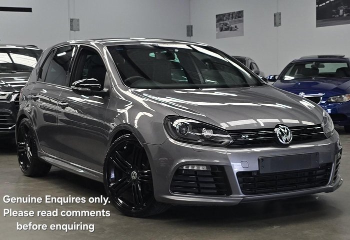 2011 Volkswagen Golf R VI MY11 Four Wheel Drive Carbon Steel Grey
