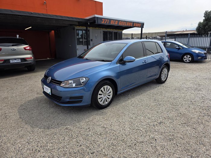 2014 Volkswagen Golf 90TSI Comfortline 7 MY14 Blue