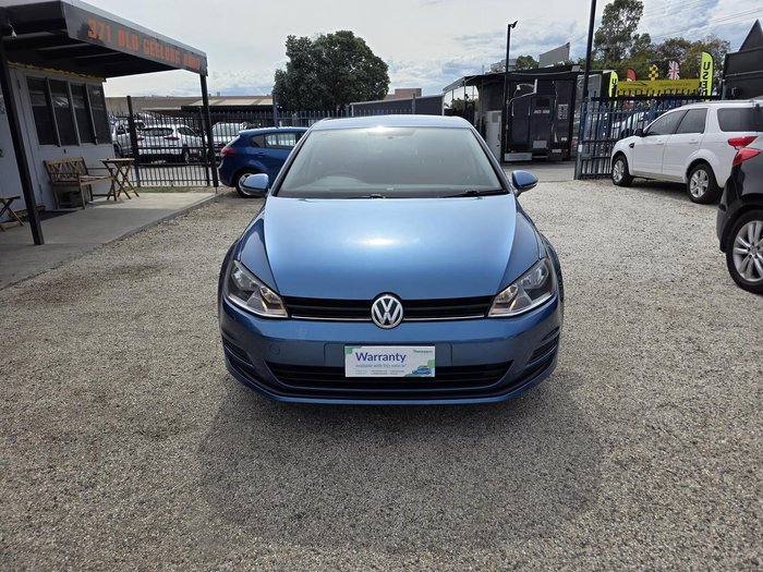 2014 Volkswagen Golf 90TSI Comfortline 7 MY14 Blue