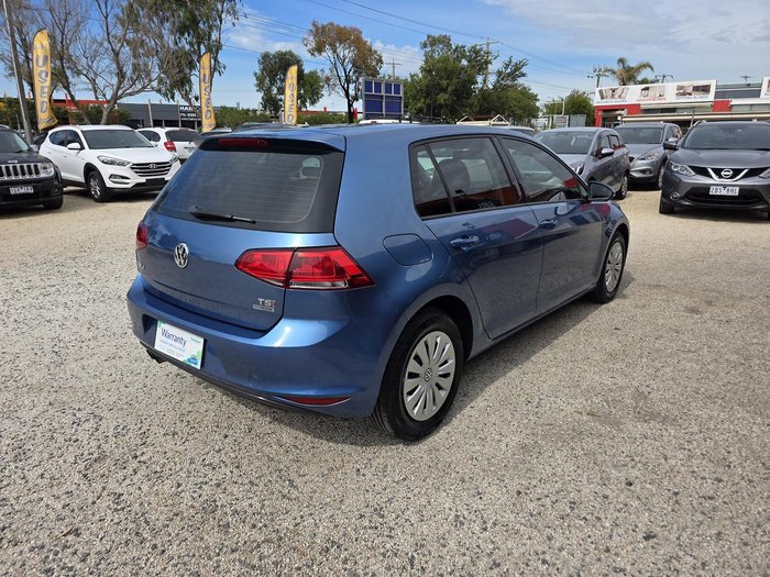 2014 Volkswagen Golf 90TSI Comfortline 7 MY14 Blue