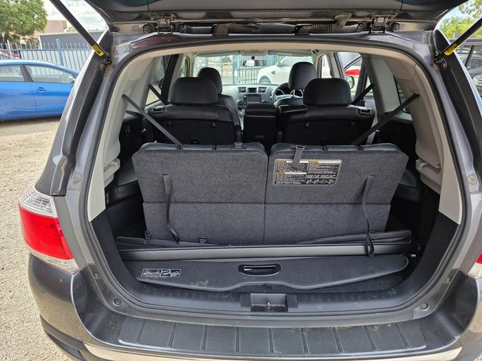 2012 Toyota Kluger KX-S GSU40R MY12 Graphite