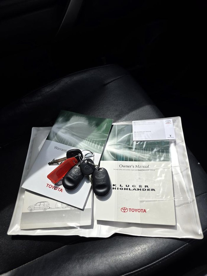 2012 Toyota Kluger KX-S GSU40R MY12 Graphite