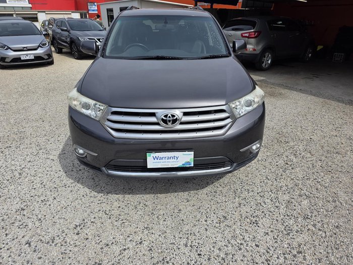 2012 Toyota Kluger KX-S GSU40R MY12 Graphite