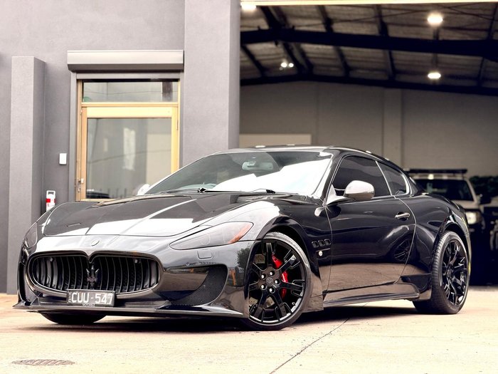 2011 Maserati GranTurismo S MC Sportline M145 Nero Carbonio