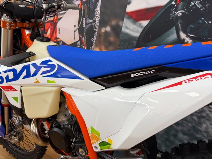 2026 Ktm 300 EXC SIX DAYS WHITE