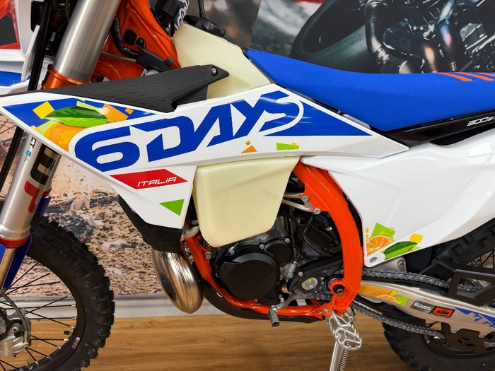 2026 Ktm 300 EXC SIX DAYS WHITE