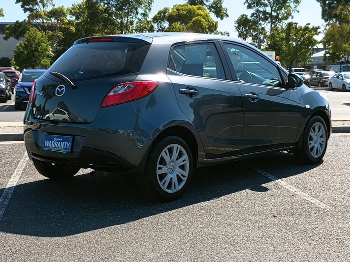 2012 Mazda 2 Neo DE Series 2 MY13 Metropolitan Grey