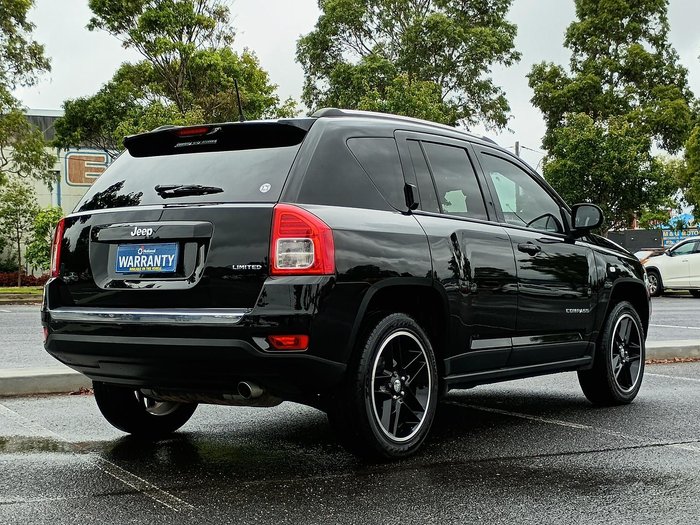 2012 Jeep Compass Limited MK MY12 4X4 On Demand Black
