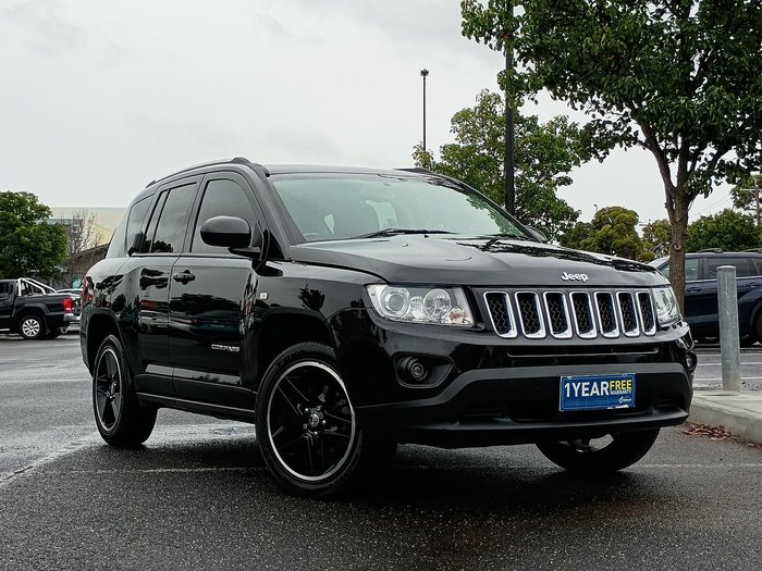 2012 Jeep Compass Limited MK MY12 4X4 On Demand Black