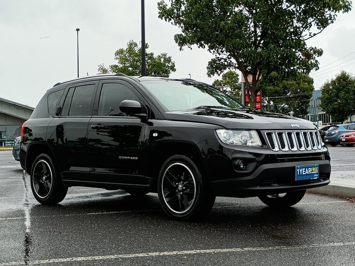 2012 Jeep Compass Limited MK MY12 4X4 On Demand Black