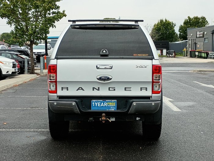 2018 Ford Ranger XLT PX MkII MY18 4X4 Dual Range Ingot Silver