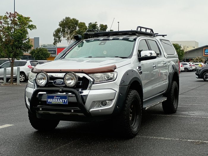 2018 Ford Ranger XLT PX MkII MY18 4X4 Dual Range Ingot Silver