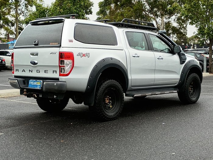 2018 Ford Ranger XLT PX MkII MY18 4X4 Dual Range Ingot Silver