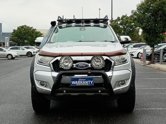 2018 Ford Ranger XLT PX MkII MY18 4X4 Dual Range Ingot Silver