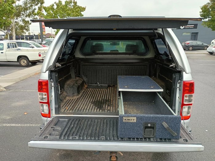 2018 Ford Ranger XLT PX MkII MY18 4X4 Dual Range Ingot Silver