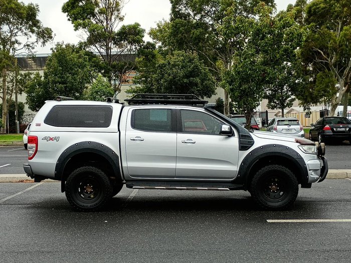 2018 Ford Ranger XLT PX MkII MY18 4X4 Dual Range Ingot Silver