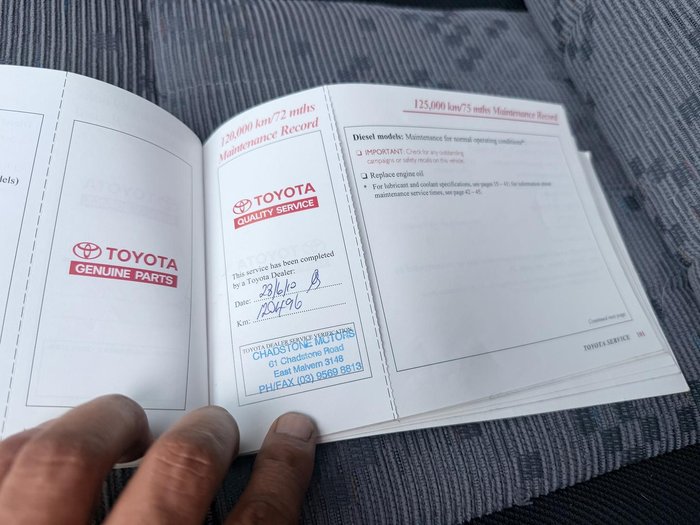 2003 Toyota Hilux SR5 KZN165R MY02 4X4 Dual Range French Vanilla