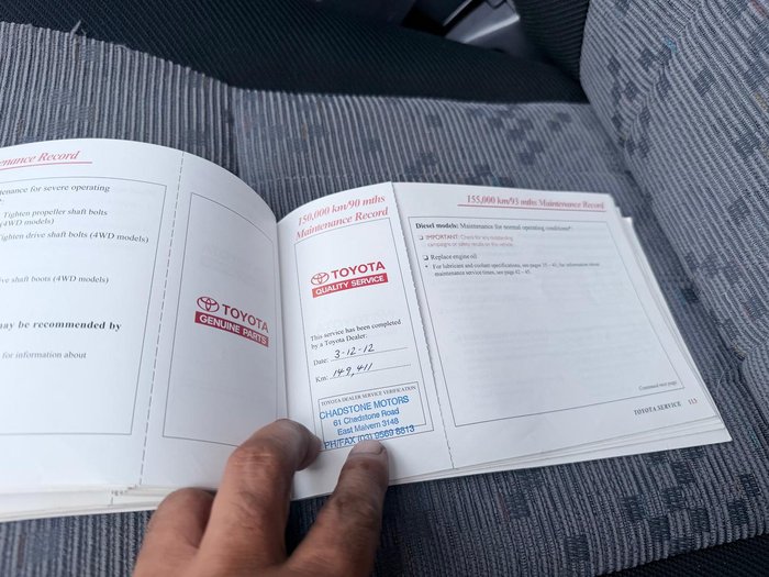 2003 Toyota Hilux SR5 KZN165R MY02 4X4 Dual Range French Vanilla