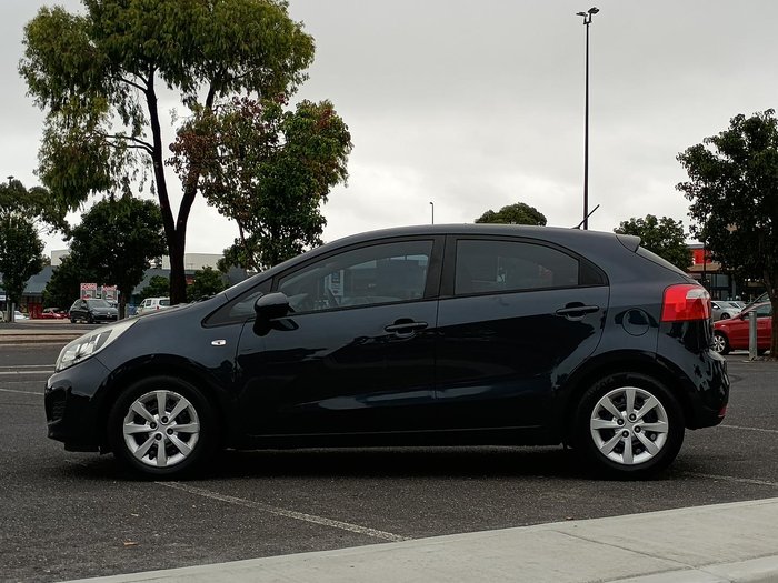 2014 Kia Rio S UB MY14 Deep Blue