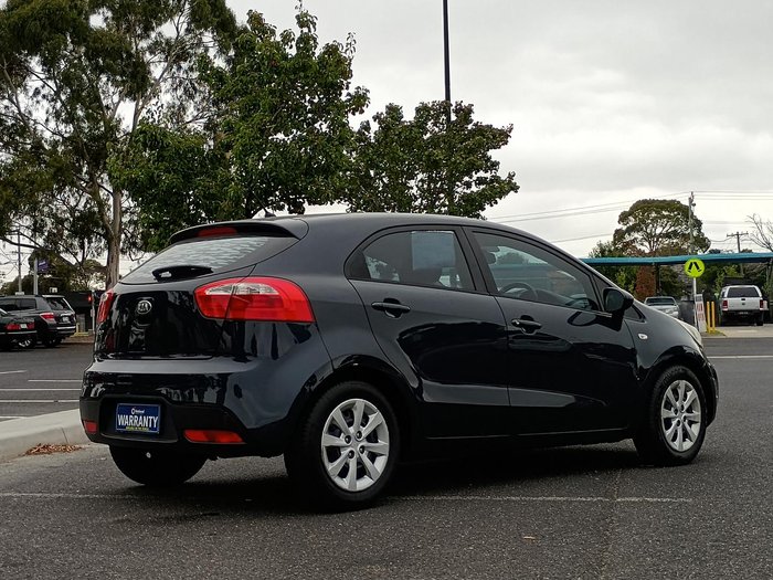 2014 Kia Rio S UB MY14 Deep Blue
