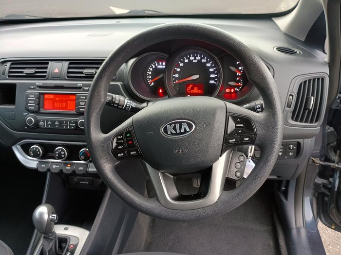 2014 Kia Rio S UB MY14 Deep Blue