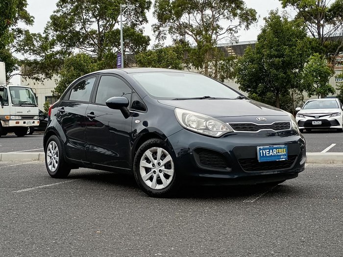 2014 Kia Rio S UB MY14 Deep Blue