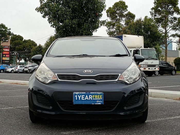 2014 Kia Rio S UB MY14 Deep Blue