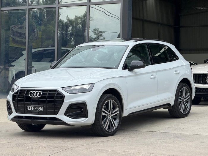 2022 Audi Q5 45 TFSI Sport FY MY23 4X4 On Demand Ibis White