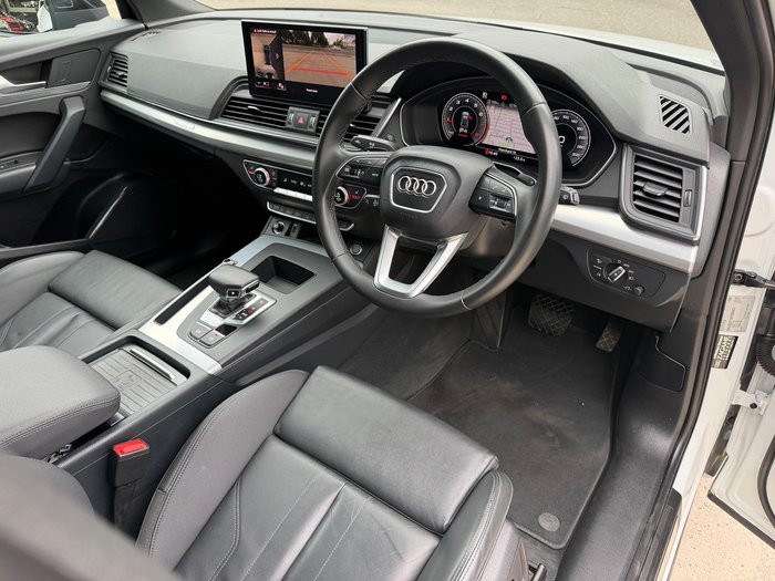 2022 Audi Q5 45 TFSI Sport FY MY23 4X4 On Demand Ibis White
