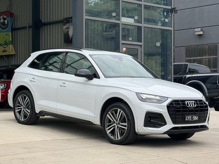 2022 Audi Q5 45 TFSI Sport FY MY23 4X4 On Demand Ibis White