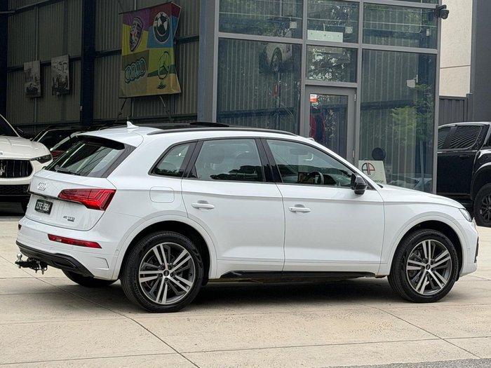 2022 Audi Q5 45 TFSI Sport FY MY23 4X4 On Demand Ibis White