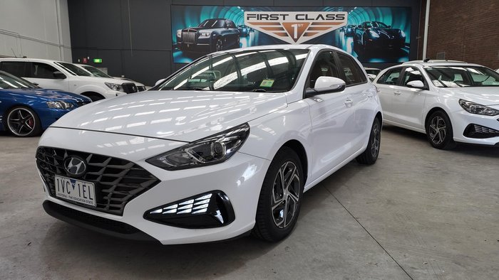 2021 Hyundai i30 PD.V4 MY21 Polar White
