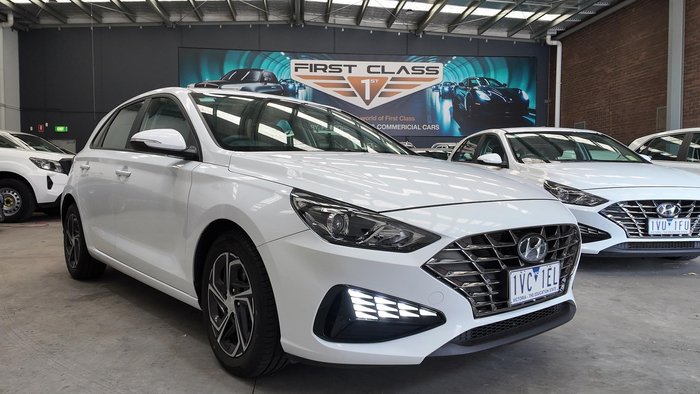 2021 Hyundai i30 PD.V4 MY21 Polar White