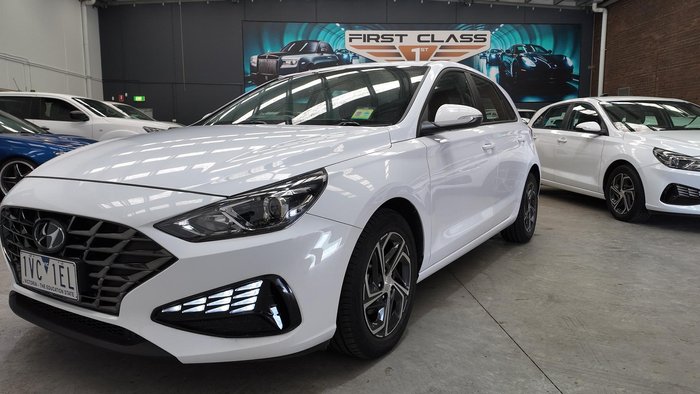 2021 Hyundai i30 PD.V4 MY21 Polar White