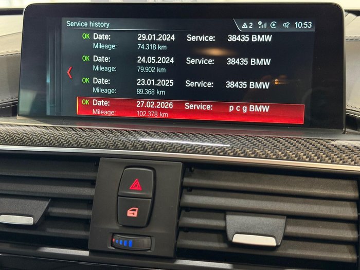 2018 BMW M4 Competition F83 LCI Silverstone