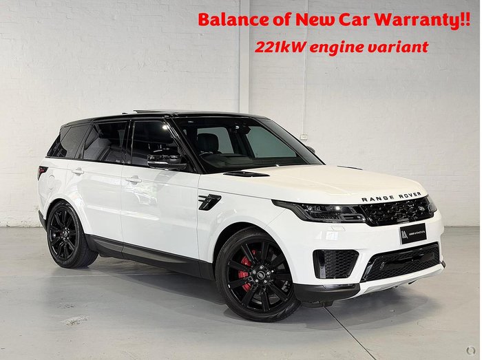 2022 Land Rover Range Rover Sport D300 SE L494 MY22 4X4 Dual Range Fuji White