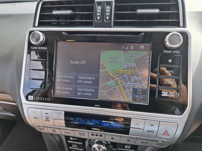 2019 Toyota Landcruiser Prado Kakadu GDJ150R 4X4 Dual Range Graphite