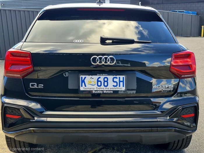 2022 Audi Q2 40 TFSI S line GA MY23 Four Wheel Drive Mythos Black