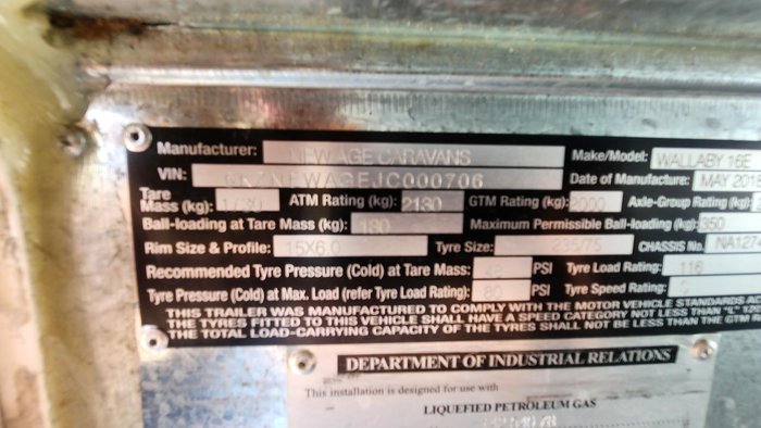 2018 New Age Caravans Wallaby