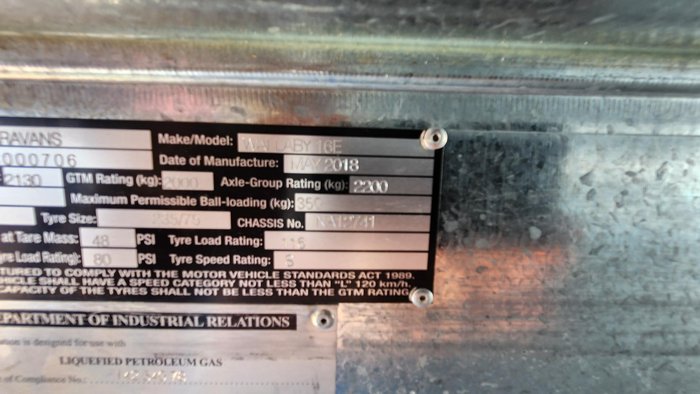 2018 New Age Caravans Wallaby