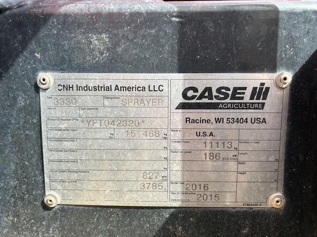 2015 CASE IH Patriot 3330 Red