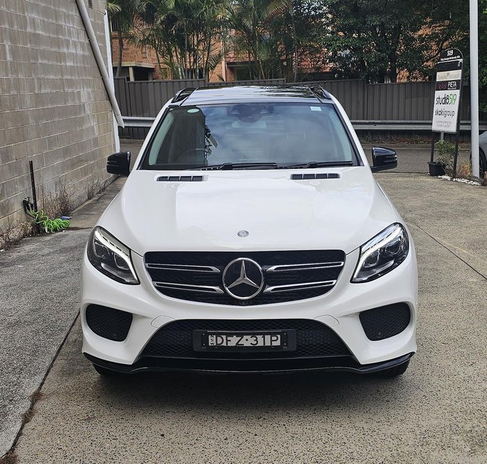 2016 Mercedes-Benz GLE-Class GLE350 d W166 Four Wheel Drive Polar White