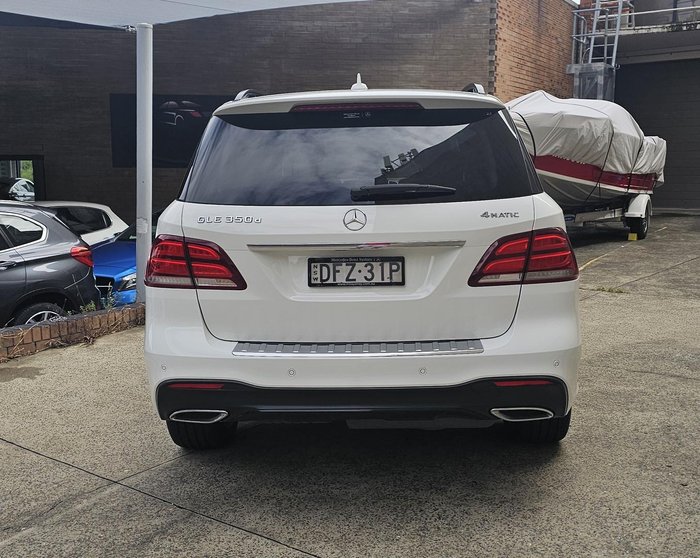 2016 Mercedes-Benz GLE-Class GLE350 d W166 Four Wheel Drive Polar White