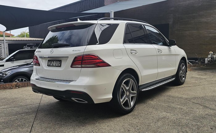 2016 Mercedes-Benz GLE-Class GLE350 d W166 Four Wheel Drive Polar White