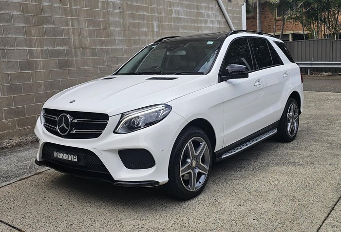 2016 Mercedes-Benz GLE-Class GLE350 d W166 Four Wheel Drive Polar White