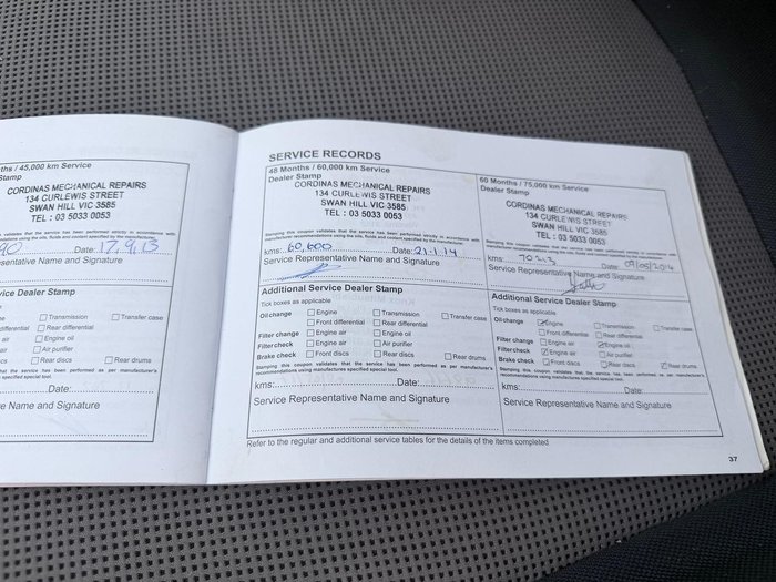 2011 Mitsubishi Triton GLX MN MY11 4x2 White