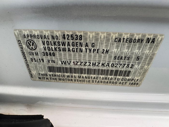 2019 Volkswagen Amarok TDI420 Core