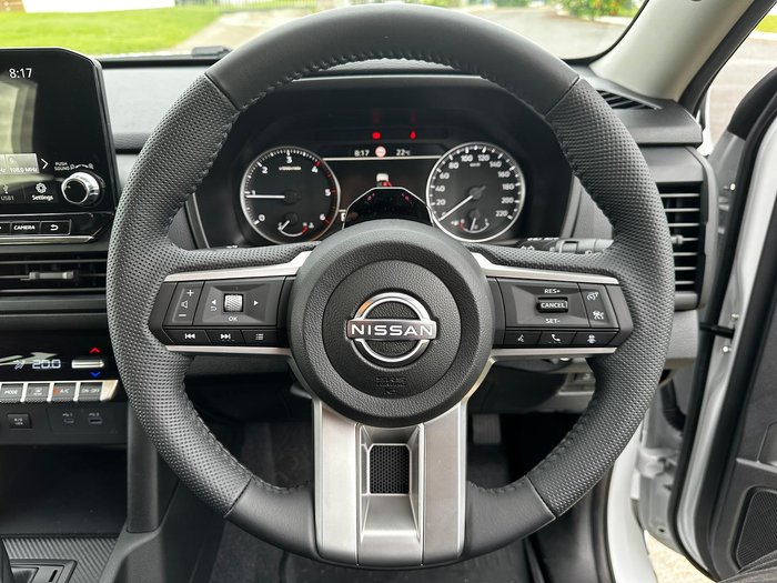 2026 Nissan Navara ST D27 MY26 4X4 Dual Range Blizzard White