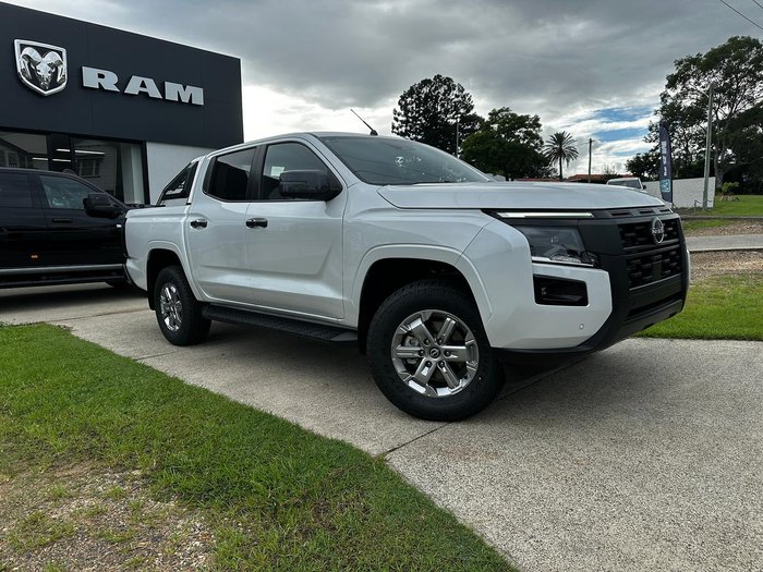2026 Nissan Navara ST D27 MY26 4X4 Dual Range Blizzard White