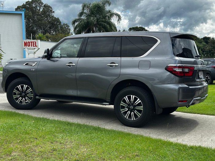2026 Nissan Patrol Ti Y62 MY26 4X4 Dual Range Gun Metallic